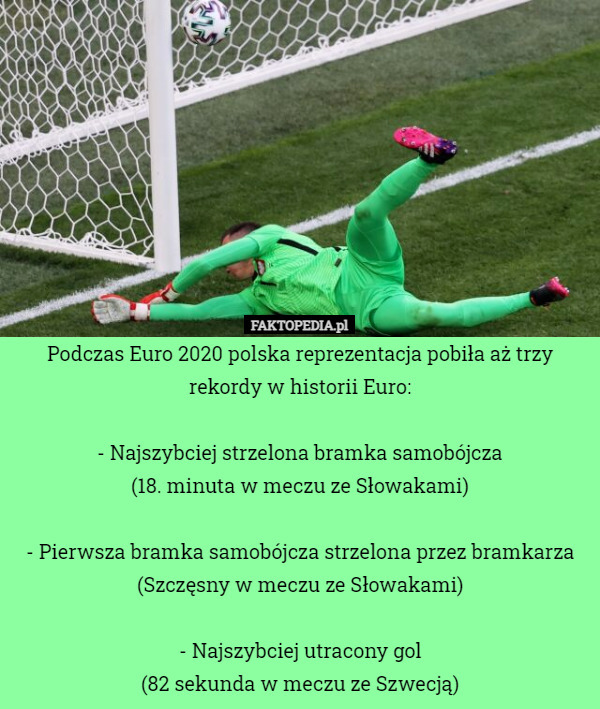 Podczas Euro 2020 polska reprezentacja pobiła aż trzy rekordy w historii