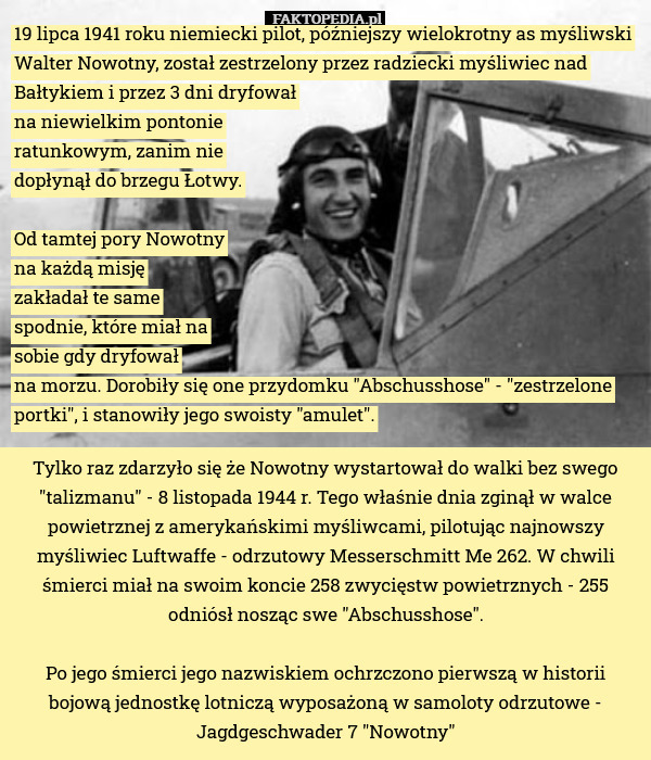 19 lipca 1941 roku niemiecki pilot, późniejszy wielokrotny as myśliwski