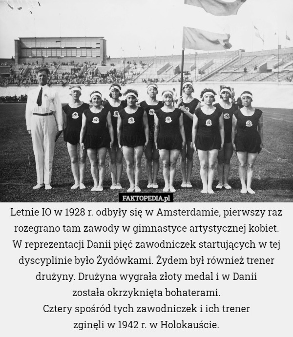 Letnie IO w 1928 r. odbyły się w Amsterdamie, pierwszy raz rozegrano tam...