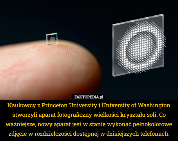 Naukowcy z Princeton University i University of Washington stworzyli aparat...