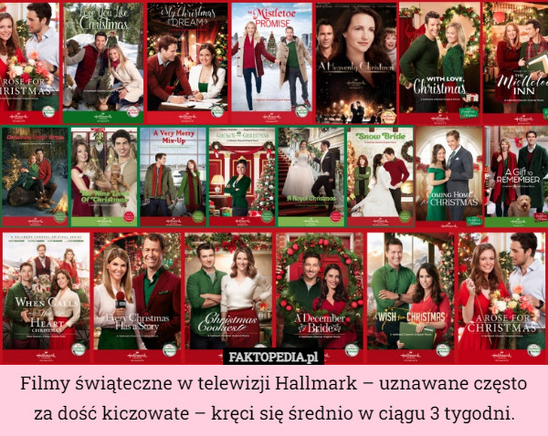 Filmy świąteczne w telewizji Hallmark – uznawane często za dość kiczowate...