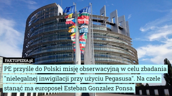 PE przyśle do Polski misję obserwacyjną w celu zbadania "nielegalnej...
