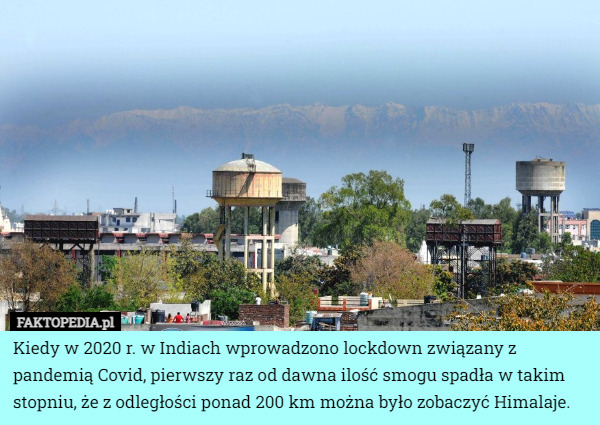 Kiedy w 2020 r. w Indiach wprowadzono lockdown związany z pandemią Covid...