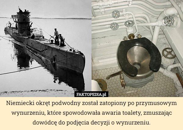 Niemiecki okręt podwodny został zatopiony po przymusowym wynurzeniu, które...