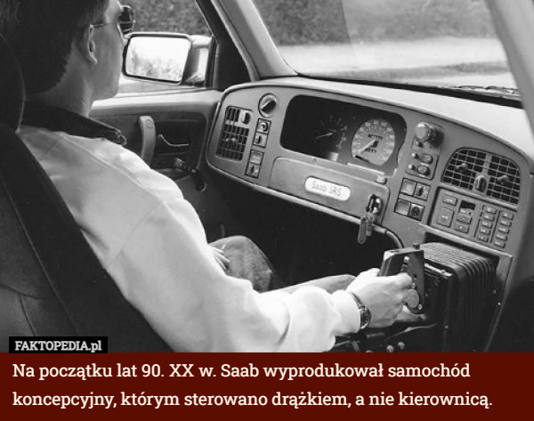 Na początku lat 90. XX w. Saab wyprodukował samochód koncepcyjny, którym...