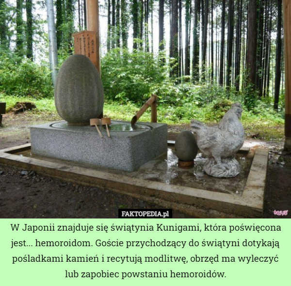 W Japonii znajduje się świątynia Kunigami, która poświęcona jest...