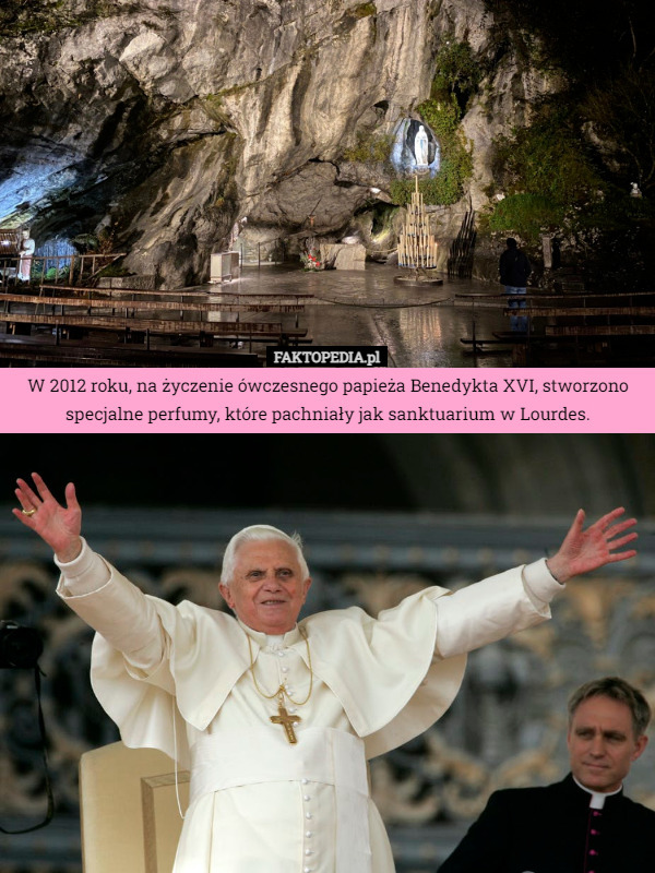 W 2012 roku, na życzenie ówczesnego papieża Benedykta XVI, stworzono specjalne...