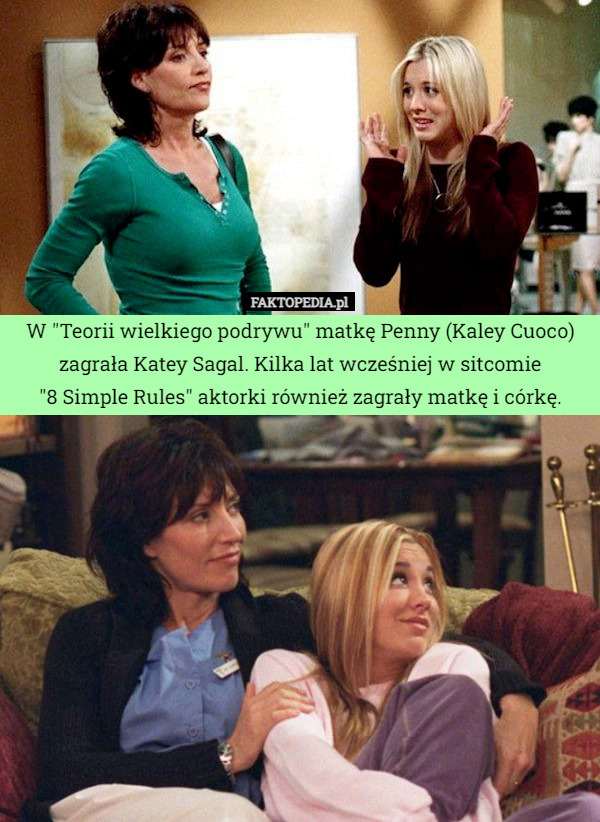 W "Teorii wielkiego podrywu" matkę Penny (Kaley Cuoco) zagrała...