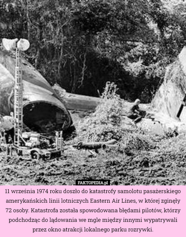11 września 1974 roku doszło do katastrofy samolotu pasażerskiego amerykańskich...