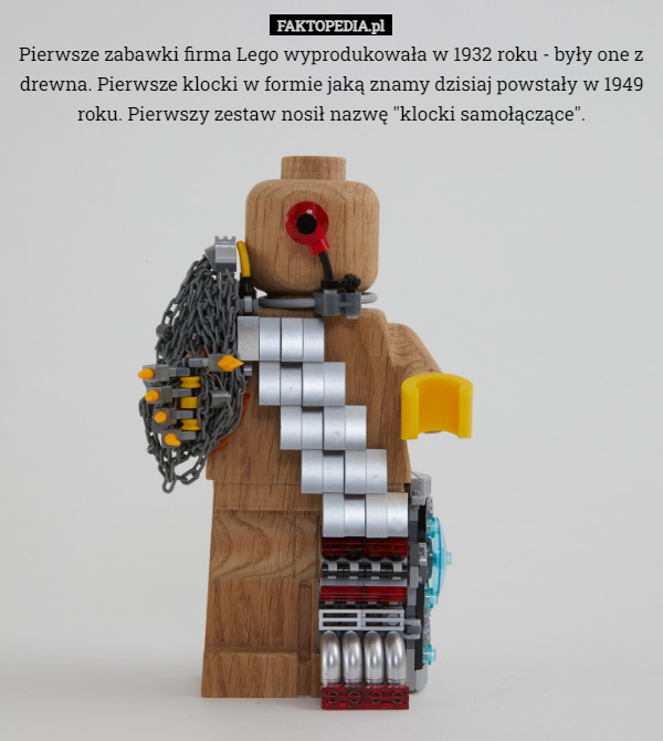 Pierwsze zabawki firma Lego wyprodukowała w 1932 roku - były...